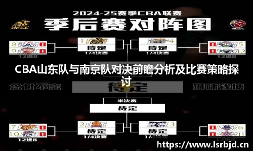 CBA山东队与南京队对决前瞻分析及比赛策略探讨